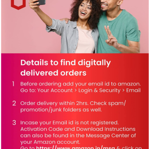 Alternative view of McAfee Antivirus 10 Device for / 1 Year subscription
