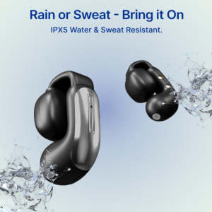 Alternative view of pTron Bassbuds Vortex Clips Wireless Open Ear Earbuds
